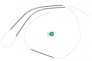 Set reparatie macara geam dreapta potrivit AUDI A6 C5 1997-2005 - (cabluri)