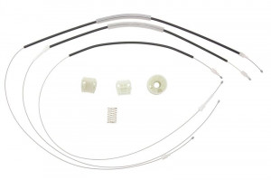 Set reparatie macara geam dreapta potrivit VW MULTIVAN T5, MULTIVAN T6, TRANSPORTER T5, TRANSPORTER T6 dupa 2003 - (set)