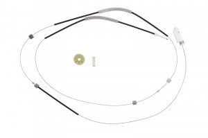 Set reparatie macara geam Fata Stanga potrivit AUDI TT 2006-2014 - (Cabluri)