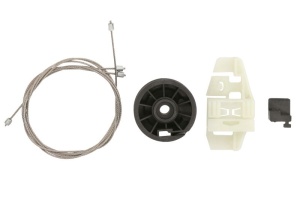 Set reparatie macara geam spate dreapta potrivit RENAULT CLIO III, GRAND SCENIC II, MEGANE II, MODUS, SCENIC II 2003-2012 - (set, electric)