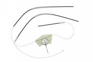Set reparatie macara geam spate stanga potrivit AUDI A4 B6, A4 B7 2000-2008 - (cabluri, electric)