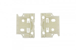 Set reparatie macara geam spate stanga potrivit CITROEN C5 II, C5 III dupa 2004 - (1 ghidaj, electric)