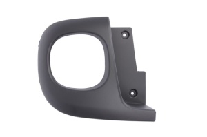 Spoiler bara Spate Stanga Superior, cu gaura, negru, TUV potrivit FIAT 500L dupa 2012 dupa 2012