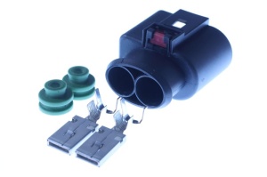 Stecher, numar pini: 2, Kit reparare, potrivit AUDI; SEAT; SKODA; VW - Img 4
