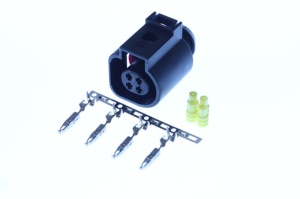 Stecher, numar pini: 4, Kit reparare, potrivit AUDI; SEAT; SKODA; VW - Img 3