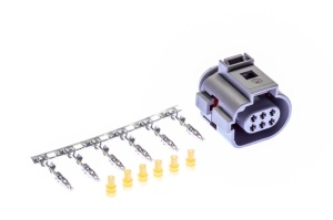 Stecher, numar pini: 6, Kit reparare, potrivit AUDI; SEAT; SKODA; VW - Img 3
