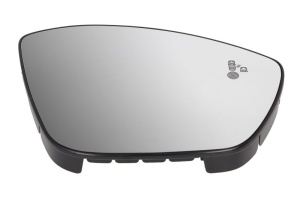 Sticla oglinda dreapta (convex, cu incalzire, asistent pentru schimbarea benzii) potrivit CITROEN C3 III, C4 CACTUS; OPEL CORSA F; PEUGEOT 2008 II, 208 12.16- - Img 1