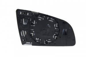 Sticla oglinda exterioara Stanga potrivit AUDI A3, A4 B6, A4 B7, A6 C5 1996-2013 - (asferica, incalzita)