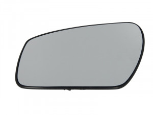 Sticla oglinda exterioara Stanga potrivit FORD FIESTA V, FOCUS II 2001-2012 - (convexa)