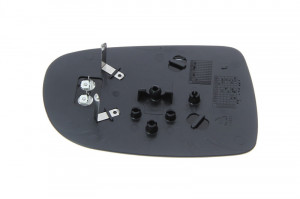 Sticla oglinda exterioara Stanga potrivit OPEL CORSA C, CORSA C/HATCHBACK 2000-2012 - (asferica, incalzita) - Img 2