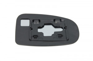 Sticla oglinda exterioara Stanga potrivit TOYOTA IQ 2009-2015 - (convexa, crom) - Img 2