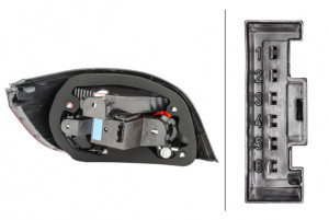Stop lampa spate Dreapta (P21W/W16W) potrivit BMW 5 (E60), 5 (E61) 12.01-12.10 - Img 4