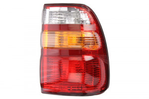 Stop lampa spate dreapta potrivit TOYOTA LAND CRUISER FJ100 1998-2007 - exterior culoare semnalizator portocaliu culoare sticla rosu