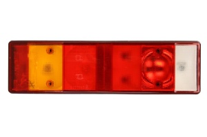 Stop spate stanga (cu iluminare placuta, reflector conector: 8PIN) potrivit DAF 65 CF, 75 CF, 85 CF, 95 XF 01.97-09.02 - Img 1