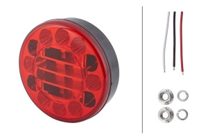Stop spate stanga/dreapta (LED, 12/24V, cu lumina stop, lumini parcare) - Img 3