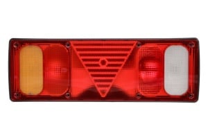 Stop spate stanga EASYCONN I (C5W/P21W/R5W, cu intermitent, cu lumina de ceata, lumina de marșarier, cu lumina stop, lumini parcare, lumina laterala) potrivit KRONE; SCHMITZ - Img 1