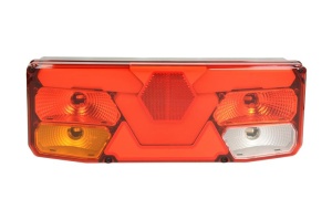 Stop spate stanga (LED, 12/24V, cu intermitent, cu far ceață, lumina de marșarier, cu stop, lumină de parcare, cu iluminare placuta, reflector ) - Img 1