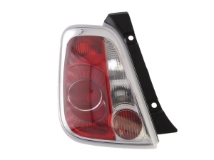 Stop spate Stanga (P21W/R10W, cadru cromat) potrivit ABARTH 500 / 595 / 695, 500C / 595C / 695C; FIAT 500 07.07- - Img 1