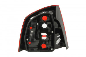 Stop tripla lampa spate dreapta potrivit SKODA OCTAVIA LIFTBACK 2008-2013 - (Semnalizator alb, culoare sticla: rosu) - Img 2