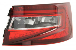 Stop tripla lampa spate dreapta potrivit SKODA SUPERB LIMUZINA dupa 2015 - ( exterior , LED)