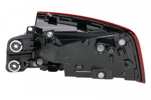 Stop tripla lampa spate stanga potrivit AUDI A5 dupa 2016 - (interior, LED, culoare sticla fumuriu, carcasa neagra) - Img 2