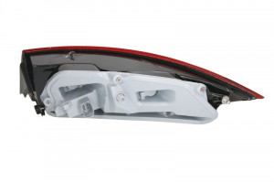 Stop tripla lampa spate stanga potrivit AUDI TT DECAPOTABILA/COUPE 2006-2014 - (Semnalizator portocaliu, culoare sticla: rosu) - Img 2