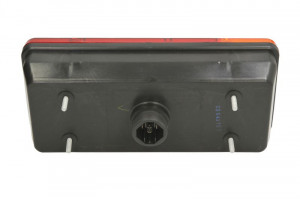 Stop tripla lampa spate stanga potrivit CITROEN JUMPER FIAT DUCATO PEUGEOT BOXER PLATFORMA/SASIU 1994-2014 - (Semnalizator galben, culoare sticla: rosu) - Img 2