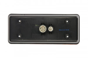Stop tripla lampa spate stanga potrivit IVECO EUROCARGO I-III 1991-2015 - (reflector, mufa10 pin + 3 pin) - Img 2