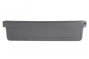 Suport numar inmatriculare Fata potrivit BMW 3 (E46) 1997-2007 1998-2007 - (pachet M, plastic, negru)