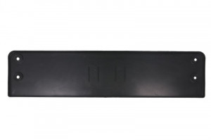 Suport numar inmatriculare potrivit VW PASSAT B8 FL dupa 2019 - (plastic, negru) - Img 2