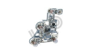 Suport Stop lampa spate Dreapta (cu bec) potrivit MERCEDES C T-MODEL (S204), C (W204) 1.6-6.2 2007-2014 - Img 3