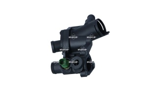 Termostat lichid racire (87°C, cu carcasa) potrivit SEAT LEON, TOLEDO II; SKODA OCTAVIA I; VW BORA, BORA I, GOLF IV 1.4/1.6 10.97-12.10 - Img 2