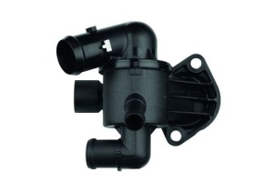 Termostat lichid racire (87°C, in carcasa) potrivit AUDI A3, TT; SKODA OCTAVIA II, SUPERB II, YETI; VW BEETLE, EOS, GOLF PLUS V, GOLF VI, JETTA III, JETTA IV 1.4-2.5 05.03-12.20 - Img 2