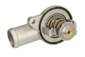 Termostat lichid racire (87°C, in carcasa) potrivit AUDI A8 D4; VW CALIFORNIA T5 CAMPER, MULTIVAN T5, TOUAREG, TRANSPORTER T5 2.5D/3.0D/3.2 10.02-01.18 - Img 2