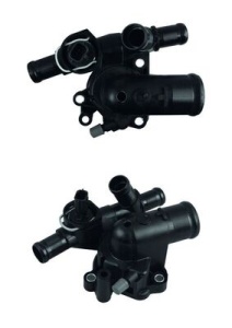 Termostat lichid racire (89°C, in carcasa) potrivit NISSAN QASHQAI I, X-TRAIL, X-TRAIL II; RENAULT ESPACE IV, GRAND SCENIC II, KOLEOS I, LAGUNA, LAGUNA II, LAGUNA III, LATITUDE 1.5D/2.0D 11.95- - Img 2