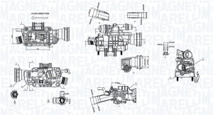 Termostat lichid racire (92°C, cu carcasa) potrivit DS DS 4 II, DS 7; CITROEN BERLINGO, BERLINGO/MINIVAN, C3 / C3 ORIGIN III, C3 AIRCROSS II, C3 III, C4 CACTUS, C4 III 1.5D/1.6D/2.0D 06.17- - Img 2