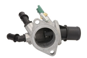 Termostat sistem racire (88°C, in carcasa, cu senzor) potrivit ALFA ROMEO 159; CADILLAC BLS; FIAT CROMA, CROMA/KOMBI, GRANDE PUNTO, SEDICI; OPEL ASTRA H, ASTRA H GTC, ASTRA H/KOMBI 1.9D 04.04- - Img 3