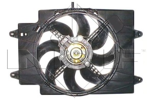 Ventilator radiator (cu carcasa) potrivit ALFA ROMEO 147, GT 1.8/1.9D/2.0 10.00-09.10 - Img 2