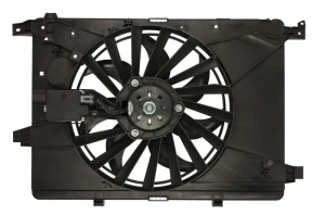 Ventilator radiator (cu carcasa) potrivit ALFA ROMEO 159, BRERA, SPIDER 1.9-2.2 09.05-11.11 - Img 2