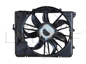 Ventilator radiator (cu carcasa) potrivit BMW 1 (E81), 1 (E82), 1 (E87), 1 (E88), 3 (E90), 3 (E91), 3 (E92), 3 (E93), X1 (E84) 2.0/2.5/3.0 12.04-10.13 - Img 3