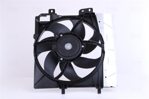 Ventilator radiator (cu carcasa) potrivit DS DS 3; CITROEN C2, C2 ENTERPRISE, C3 / C3 ORIGIN III, C3 AIRCROSS II, C3 I, C3 II, C3 PLURIEL, C4 CACTUS, C-ELYSEE, DS3 1.0-1.6LPG 02.02- - Img 3