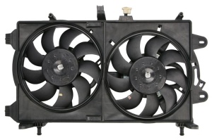 Ventilator radiator (cu carcasa) potrivit FIAT IDEA; LANCIA MUSA 1.3D/1.6D 10.04- - Img 1