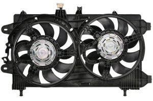 Ventilator radiator (cu carcasa) potrivit FIAT IDEA; LANCIA MUSA 1.3D/1.6D 10.04- - Img 2