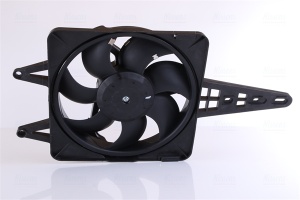 Ventilator radiator (cu carcasa) potrivit FIAT MAREA 1.6/1.6CNG 09.96-08.02 - Img 3