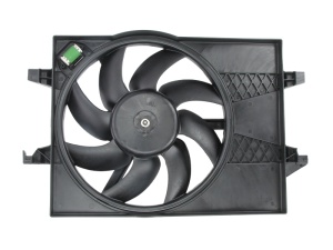 Ventilator radiator (cu carcasa) potrivit FORD FIESTA V, FUSION; MAZDA 2 1.2-1.6 11.01-12.12 - Img 1