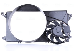 Ventilator radiator (cu carcasa) potrivit FORD TRANSIT 2.2D/2.4D 04.06-12.14 - Img 1