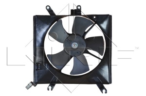 Ventilator radiator (cu carcasa) potrivit KIA RIO I 1.3/1.5 08.00-02.05 - Img 4