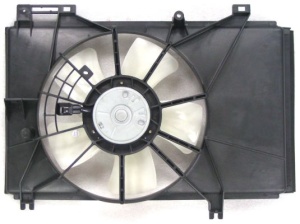 Ventilator radiator (cu carcasa) potrivit MAZDA 2 1.3/1.3LPG/1.5 07.07-06.15 - Img 4