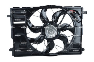 Ventilator radiator (cu carcasa) potrivit MERCEDES A (V177), A (W177), B SPORTS TOURER (W247), CLA (C118), CLA SHOOTING BRAKE (X118), GLA (H247), GLB (X247) 1.3-2.0H 03.18- - Img 3