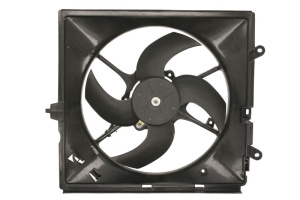 Ventilator radiator (cu carcasa) potrivit VOLVO S40 I, V40 1.6/1.8/2.0 07.95-06.04 - Img 1